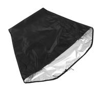 IWOWHERO Copertura Protettiva per Avvolgitubo da Giardino 420d in Poliestere Nero Supporto Indipendente 63x66x88 Cm per Protezione Intemperie e Rimessaggio Esterno