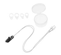 IWOWHERO Cordino Regolabile Anti-perdita per Amplificatore Acustico con Clip di Sicurezza Corda Protettiva per Apparecchi Acustici Accessorio Resistente per Anziani e Adulti