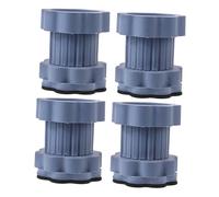 IWOWHERO Cuscinetti Antivibranti Per Piedi Lavatrice Antiscivolo Stabilizzatori Piedini Antivibrazione Lavabo Tampone 4 Pezzi Per Assorbimento Urti e Riduzione Rumore
