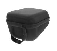 IWOWHERO Custodia Protettiva Nera Materiali Compositi per Misuratore Pressione Sanguigna Strati di Ripiano e Tasche a Rete Interne, per Viaggio e Uso Domestico
