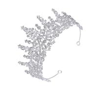 IWOWHERO di diamanti corone principesse regalini compleanno per le donne diadema della festa nuziale ragazza di tiara di strass della tiara della sposa cristallo