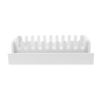 IWOWHERO Dock di ricarica multi-dispositivo: organizer da scrivania con prese d'aria - Supporto universale per smartphone e tablet a 10 slot - Stazione di ricarica per famiglie con slot