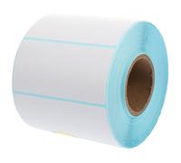 IWOWHERO Etichette Termiche Autoadesive per Stampa ad Alta Velocità 80x40mm in Carta Bianca 1 Rotolo da 1000 Etichette per Logistica e Piccole Imprese