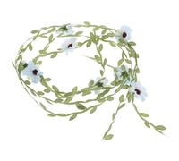 IWOWHERO Fascia Floreale Per Capelli Decorazione Capelli Sposa Fiori e Foglie Artificiali Accessori Per Donna Adatti Per Anniversari Concorsi e Servizi Fotografici