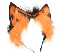 IWOWHERO Fascia in Peluche con Orecchie Animali Morbide e Portatili Accessorio Cosplay e Trucco Fascia Decorativa per Feste e Quotidiano per Ragazze e Amici