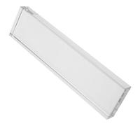 IWOWHERO Fermacarte per Calligrafia in Vetro Trasparente Rettangolare per Scrivania da Ufficio, Strumento Multifunzione per Pressatura Carta e Libri, per Esercizi di Calligrafia