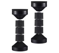 IWOWHERO Fermo del Telaio del Letto Regolabile 2 Pezzi Stabilizzatore Anti-Vibrazione per Testiera e Comodino Paracolpi Cuscino Protettivo Facile Installazione per Mobili Appoggiati al