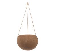 IWOWHERO Fioriera Appesa Guscio Di Cocco Naturale Per Piante Interni Ed Esterni Decorazione Elegante e Resistente Agli Agenti Atmosferici Per Giardini e Ambienti Domestici