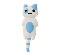 IWOWHERO Gancio Magnetico Gatto Colorato Resistente per Frigorifero Calamita Potente per Appendere Oggetti Domestici Decorazione Creativa Bianca Multifunzione