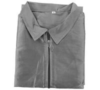 IWOWHERO Grembiule Da Toelettatura Per Donne Uniforme Professionale Maniche Corte Broccato Per Negozio Di Animali Domestici Facile Da Pulire e Confortevole