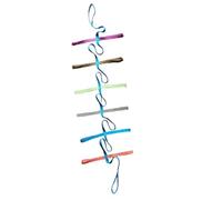 IWOWHERO Guinzaglio per Piccoli Manici Colorati, Corda di Sicurezza per Asilo Nido, Resistente e Morbida, per Passeggiate e Viaggi, 1 Pezzo Blu 25mm