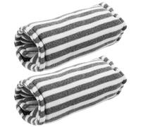 IWOWHERO Imbottiture Morbide per Stampelle Sotto le Ascelle, Coprimanico Ergonomico Imbottito per Bastoni da Passeggio, Set da 1 Paio per Anziani Supporto Ammortizzante e Distribuzione