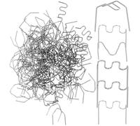 IWOWHERO Kit 800 Punti Metallici Caldi per Saldatura Paraurti Auto Bacchette e Fili per Riparazione Plastica Paraurti Assortimento Professionale per Meccanici e Fai da Te Strumento