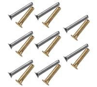 IWOWHERO Kit Riparazione Ombrello 16 Pezzi Rivetti e Perni per Stecche per Ombrelli Automatici e Pieghevoli, Accessori di Manutenzione per Uso Quotidiano e Parti Telaio