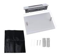 IWOWHERO Lampada da Parete Solare con Rilevatore di Movimento LED Luci Numero Civico in Acciaio Inossidabile per Esterni Induzione Corpo Umano Luce Solare per Cancello e Porta