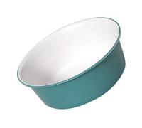 IWOWHERO Lavabo Lavandino Multifunzione per Casa Bacinella Grande in Plastica Doppio Colore Verde e Bianco Capiente per Lavaggio Viso Bucato e Piatti Design Moderno e Resistente