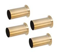 IWOWHERO Manicotti Per Tubi Portalampada in Ferro Resistente, Accessori Per Lampadari a Candela e Lampadari Retrò, Set Da 4 Pezzi, Rivestimenti Compatti Per Basi Di Illuminazione Decorativa