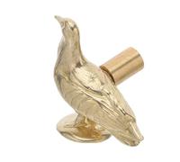 IWOWHERO Maniglia per Mobili in Ottone Anticato a Forma di Colomba della Pace, Pomello Decorativo per Cassettiere e Armadi, Ferramenta per Cucina Resistente e Facile da Installare