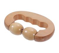 IWOWHERO Massaggiatore Rullo per Schiena e Corpo Strumento Manuale per Massaggio Muscolare e Stretching Yoga Portatile e Facile da Usare per Gambe e Collo Sollievo da Dolori e