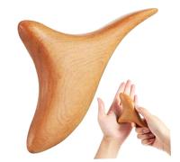 IWOWHERO Massaggiatore Thailandese per Piedi e Vita in Legno Triangolare, Design Unico Compatto, Facile da Usare per Massaggio e Pressione Rilassante