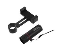 IWOWHERO Monoculare Compatto con Adattatore Smartphone Zoom Potente per Birdwatching Concerti e Viaggi Funzionalità Giorno Notte Portatile e Leggero