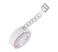IWOWHERO Nastro Misura Corpo Bmi Retrattile in Plastica Resistente per Monitoraggio Salute e Fitness Strumento Preciso per Misurazione Grasso Corporeo e Circonferenza Vita