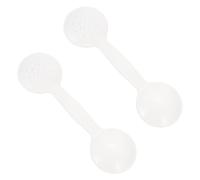 IWOWHERO Occlusori Oculari per Esami della Vista 2 Pezzi in Plastica Trasparente, Strumento di Optometria Professionale Ergonomico, Adatti a Ragazzo Ragazza e Adulti per Test Visivo