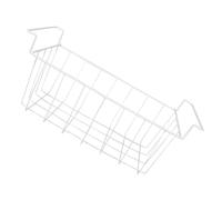 IWOWHERO Organizer in Ferro Multistrato per Congelatore Divisori Flessibili, Cestello Bianco per Conservazione di Verdure e Carne in Case e Negozi