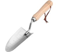 IWOWHERO Pala da giardino con punta a mano, per piante precise, versatile strumento da giardino per tomba e erbacce, antiruggine, durevole e finemente lavorato