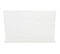 IWOWHERO Paraspruzzi Angolare per Vasca e Doccia in PVC Flessibile Antischizzo per Bagno e Cucina Resistente all Olio e Protezione Splash Facile da Installare