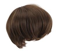 IWOWHERO Parrucca Corto Uomo Cosplay Sintetica Accessorio Per Feste e Halloween Facile Da Indossare Riutilizzabile e Pratico Per Occasioni Speciali e Quotidiane