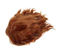 IWOWHERO Parrucca Riccia Arancione per Donna Lunga Fino alle Spalle Parrucca Ondulata Sintetica Sciolta per Eventi e Cosplay