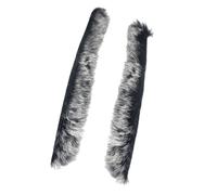 IWOWHERO Pelo di Coniglio Smorzatore, Arco per Corda 1 Paio | Assorbe Urti e Riduce Vibrazioni, per Arco Ricurvo e Longbow, Facile da Usare, Aspetto Unico