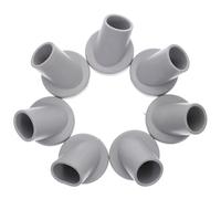 IWOWHERO Piedini Antiscivolo in Gomma per Gambe di Mobili Inclinati, Set da 20 Pezzi per Sedie e Tavoli, Protezioni per Pavimenti in Legno e Piastrelle per Scuola e Bar