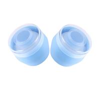 IWOWHERO Piumino Da Cipria Per Bambini 2 Pezzi Morbido Peluche Smontabile Per Applicazione Delicata Con Scatole Di Immagazzinaggio Portatile Per Uso Quotidiano e Cura Infantile