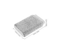 IWOWHERO Portapillole Scintillante con Strass Mini Contenitore Portatile da Viaggio con 6 Scomparti per Mattina Mezzogiorno e Sera Custodia Compatta per Farmaci in Borsa Organizer