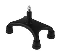 IWOWHERO Punta Di Ricambio Per Bastoni Da Passeggio Copertura Piedi Plastica Regolabile Per Cani Quad Accessorio Per Trekking Antiscivolo Supporto Stabile e Leggero Per Anziani