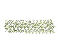 IWOWHERO Recinzione Siepe Artificiale Estensibile con Foglie Finte Verdi Pannello Schermo Privacy per Giardino Patio e Balcone Resistente Sole e Pioggia Decorazione Esterno Duratura