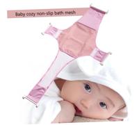 IWOWHERO Rete Per Vasca Da Bagno Rete Di Supporto Per Vasca Da Bagno Amaca Per Vasca Da Bagno Rete Per Vasca Da Bagno Rosa