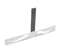 IWOWHERO Righello Sopracciglia Riutilizzabile Con Bilanciamento Tre Punti Kit Professionale Stencil Per Disegno Simmetrico e Misurazione Precisa Delle Sopracciglia Strumento Portatile Per t