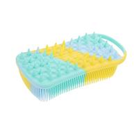 IWOWHERO Scalp Brush Per Ragazzo Ragazza Spazzola Per e Del Capelluto Doppia Faccia Per Bagno e Shampoo Leggera e Facile Da Usare Vivaci