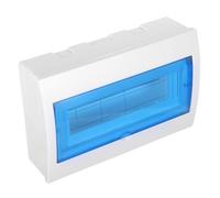 IWOWHERO Scatola Interruttore Automatico in Plastica Resistente alle Intemperie 12 Vie con Coperchio Stagna per Distribuzione Esterna Uso Domestico e Commerciale con Guida Din e Gestione