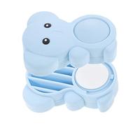 IWOWHERO Scheda di sicurezza porta antipizzico dito dei bambini fermaporte serratura door lock per le protezioni per le di sicurezza per bambini pvc Sky-blue