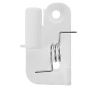 IWOWHERO Set 2 Pezzi Cerniera a Molla in Metallo per Porta Frigorifero Francese Kit Ricambio Meccanismo Chiusura Porta Congelatore Staffe di Montaggio per Manutenzione Elettrodomestici