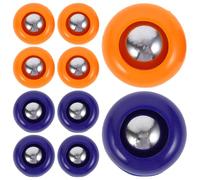 IWOWHERO Set 20 Accessori Shuffleboard Mini Pucks e Bowling Pins in Pp Facili da Usare per Giochi Indoor e Outdoor per Famiglie e Appassionati