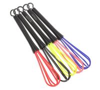 IWOWHERO Set Di Per Da Salone 5 Pezzi Frusta Per Frusta Per Tinta Agitatore A Palloncino Mini Frusta in Plastica Per Parrucchiere Colore Casuale