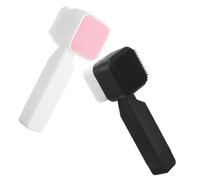 IWOWHERO Set Di Spazzole Per Il Viso in Silicone Spazzola Esfoliante Per Il Viso A Doppia Faccia Per La Pulizia Dei Pori Illuminante