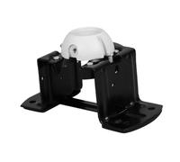IWOWHERO Staffa per Baldacchino Ventilatore da Soffitto, Ceiling Fan Angle Mount, Supporto Solido in Metallo, Foro 27 mm, 1 Set per Soggiorno o Camera da Letto