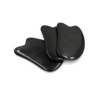 IWOWHERO Strumento Di Raschiamento in Corno Di Bufalo Naturale Con Bordi Lisci Per Agopuntura Spa e Trattamento Dei Trigger Point Sulla Del Volto