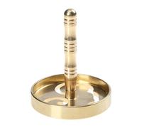 IWOWHERO Strumento in Rame per Incensi con Pressa Cenere e Design Creativo Oro, Utilizzabile in Ufficio e Bar per Produzione Incenso